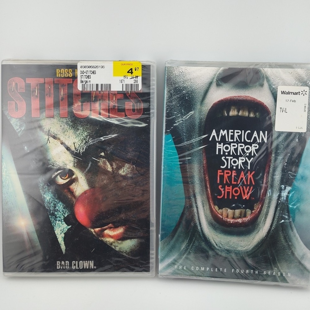 horror movie dvds Stitches American Horror Story Freak Show spooky NEW